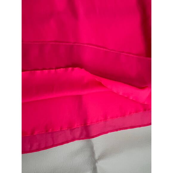 Jodi Kristopher hot pink one shoulder mini dress size‎ small Barbiecore romantic - Picture 5 of 9